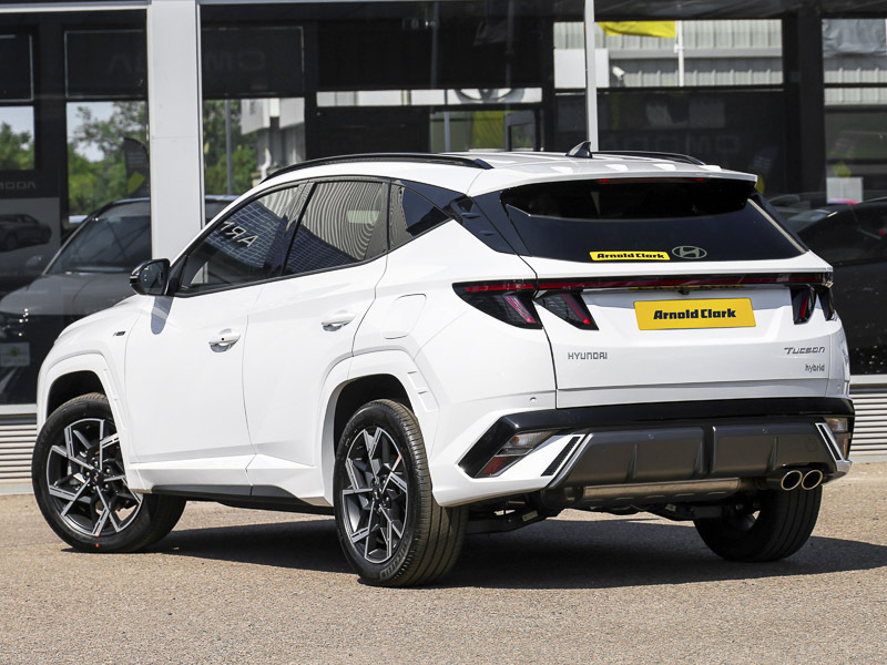 Hyundai Tucson 1.6T 239 Hybrid N Line Edition White #2