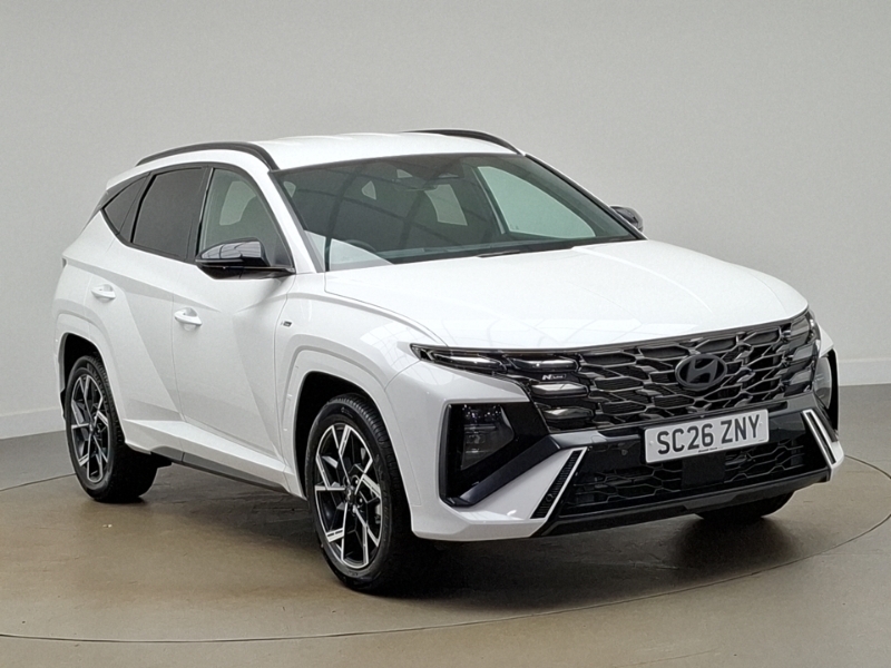 Hyundai Tucson 1.6T 239 Hybrid N Line Edition White