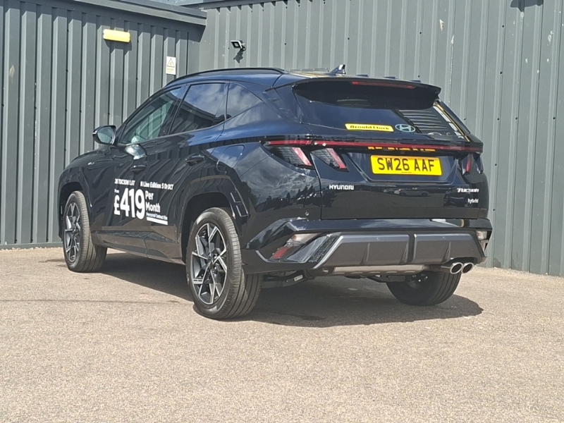 Hyundai Tucson 1.6T 239 Hybrid N Line Edition SW26AAF Black #2