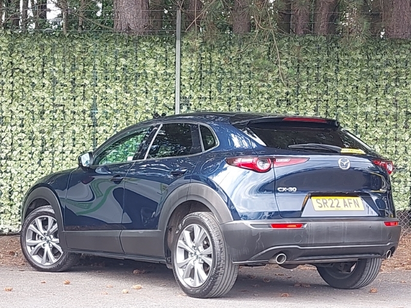 Mazda CX-30 2.0 E-skyactiv G Mhev Gt Sport Tech Blue #2