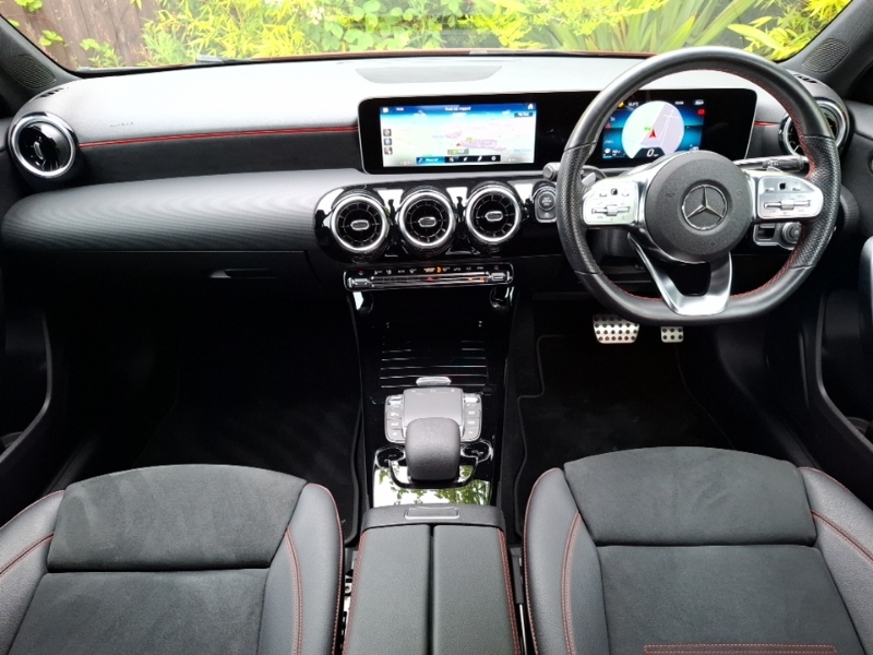 Mercedes-Benz A Class A250 Amg Line Executive YY70RFZ Red #3