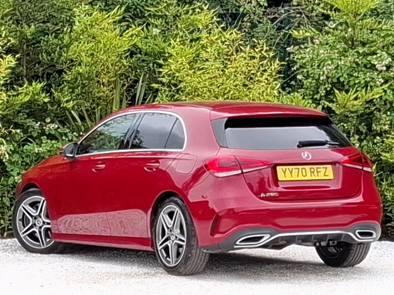Mercedes-Benz A Class A250 Amg Line Executive YY70RFZ Red #2