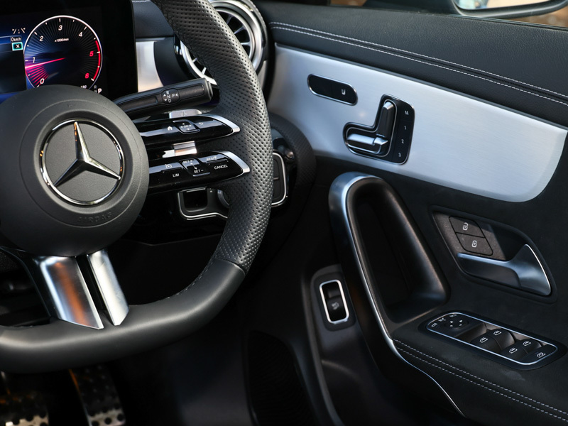 Mercedes-Benz CLA Class 1.3 Cla200h Mhev Amg Line Premium Coupe Petr Black #12