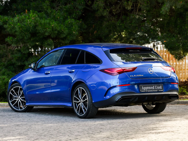 Mercedes-Benz CLA Class Cla 220D Amg Line Premium Tip Blue #2