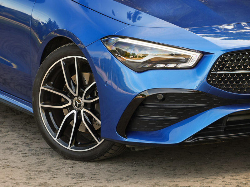 Mercedes-Benz CLA Class 1.3 Cla200h Mhev Amg Line Premium Coupe Petr Black #9