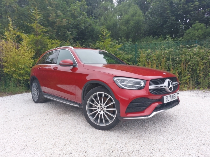 Mercedes-Benz GLC Class Glc 220D 4Matic Amg Line Premium 9G-tronic Red