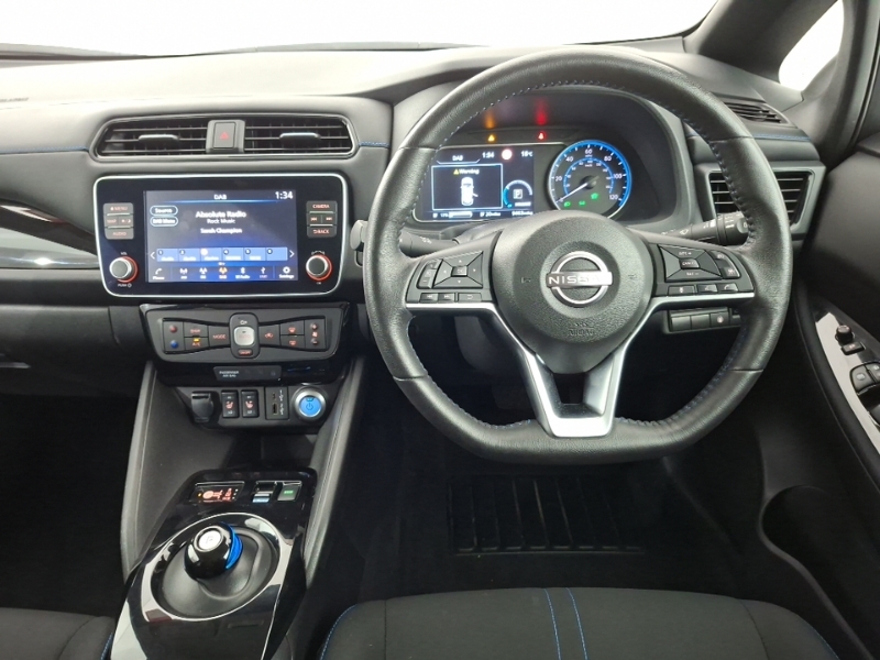 Nissan Leaf 39Kwh N-connecta Cwvehiclemarketing Blue #8