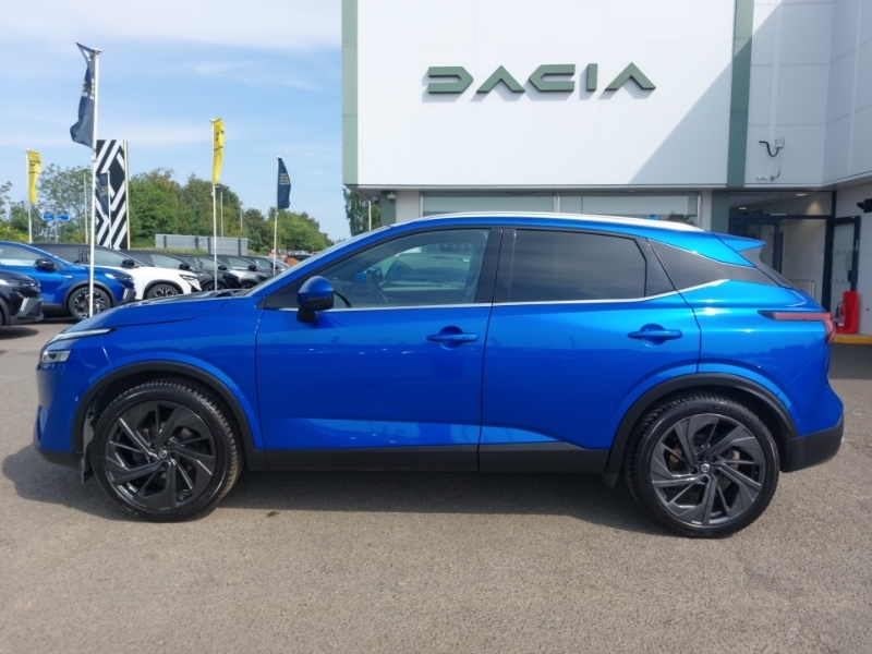 Nissan Qashqai 1.3 Dig-t Mh 158 Tekna 4Wd Xtronic SK22AZO Blue #4