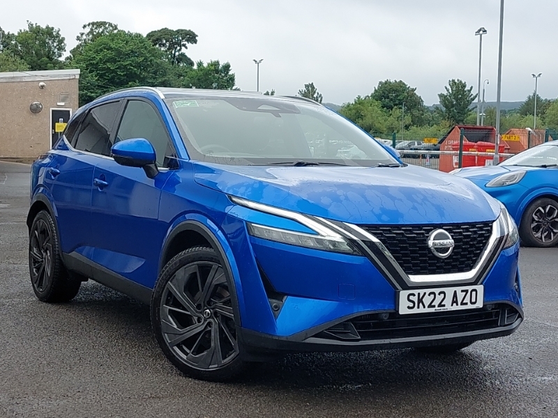 Nissan Qashqai 1.3 Dig-t Mh 158 Tekna 4Wd Xtronic Blue