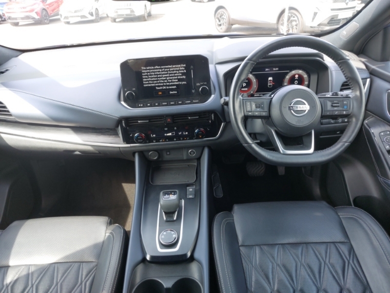 Nissan Qashqai 1.3 Dig-t Mh 158 Tekna 4Wd Xtronic SK22AZO Blue #3