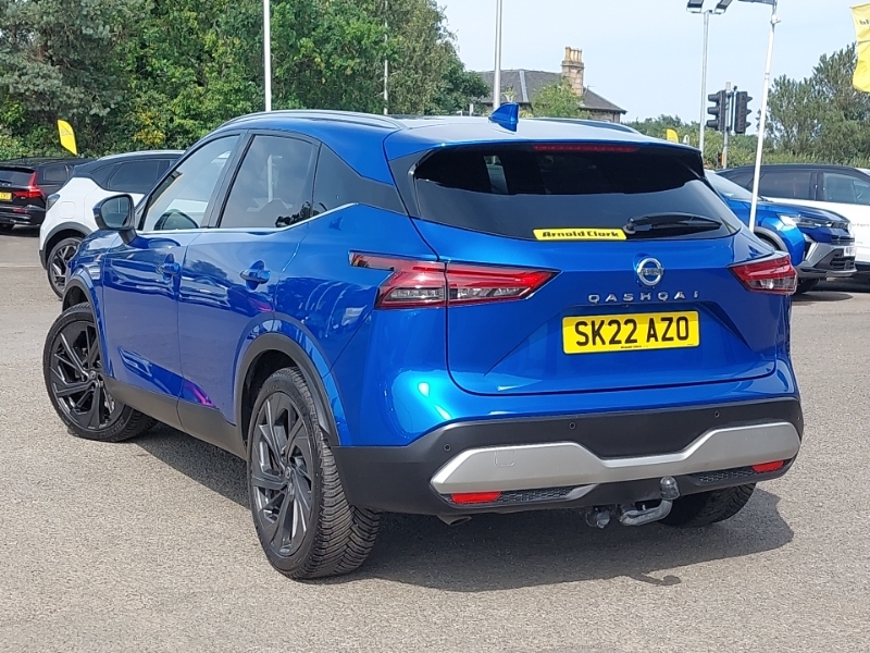 Nissan Qashqai 1.3 Dig-t Mh 158 Tekna 4Wd Xtronic SK22AZO Blue #2
