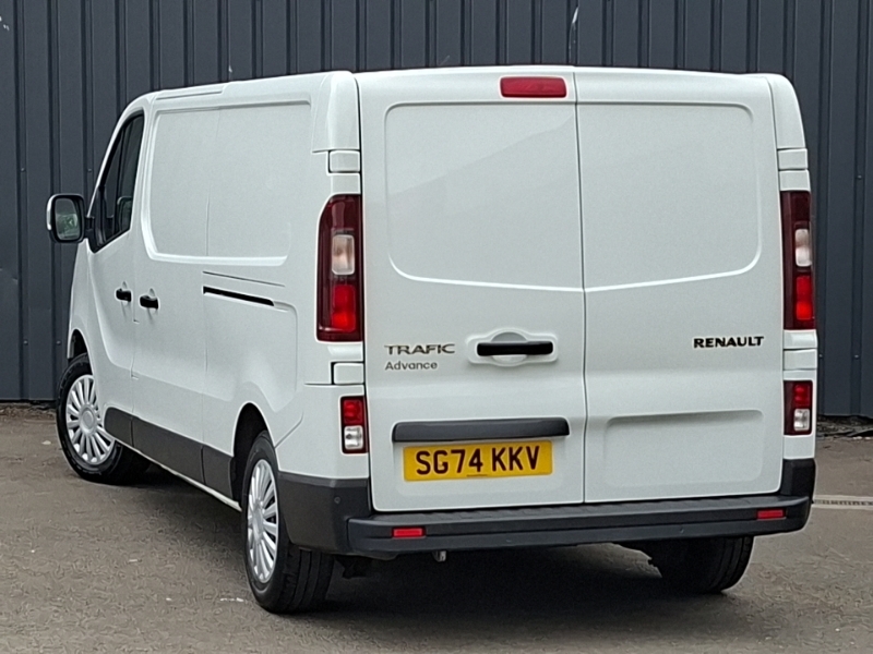 Renault Trafic Ll30 Blue Dci 130 Advance Safety Van White #2