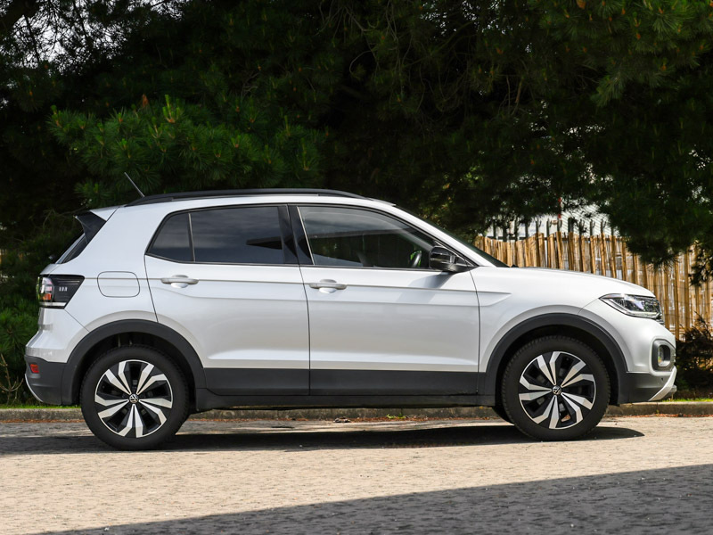 Volkswagen T-Cross 1.0 Tsi 110 Black Edition Silver #4