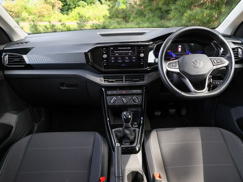 Volkswagen T-Cross 1.0 Tsi 110 Black Edition Silver #3