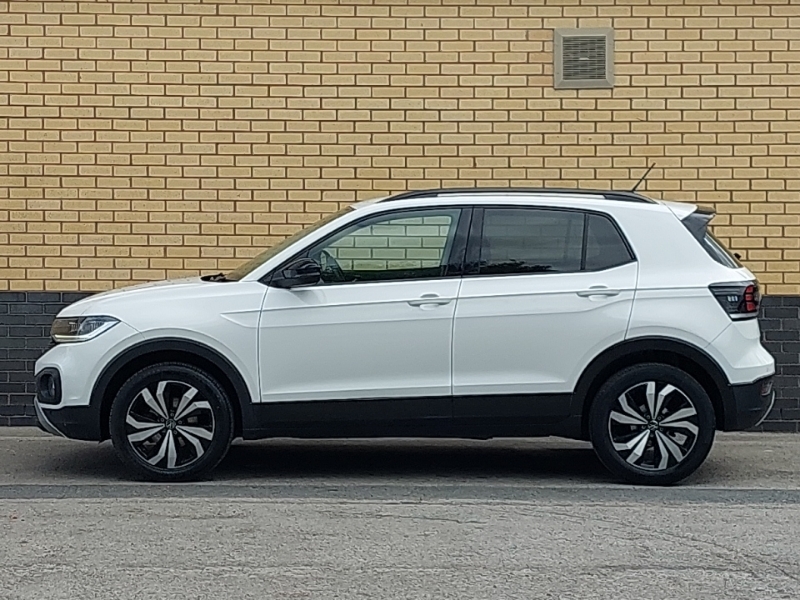 Volkswagen T-Cross 1.0 Tsi 110 Black Edition Dsg White #4