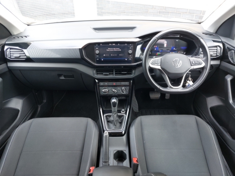 Volkswagen T-Cross 1.0 Tsi 110 Black Edition Dsg White #3