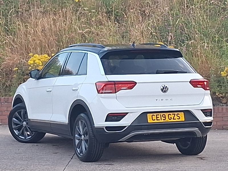 Volkswagen T-Roc 1.0 Tsi Design CE19GZS White #2