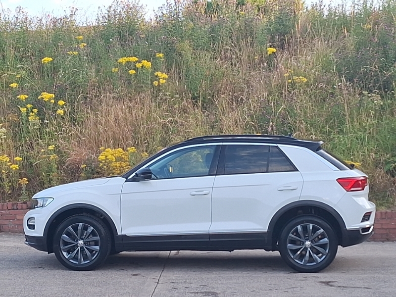 Volkswagen T-Roc 1.0 Tsi Design CE19GZS White #4