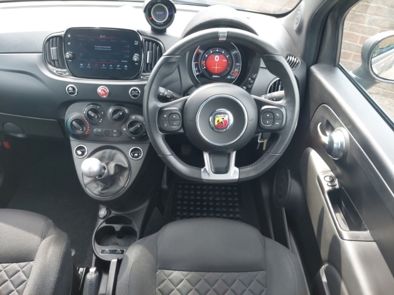 Abarth 595 Manual Black #8