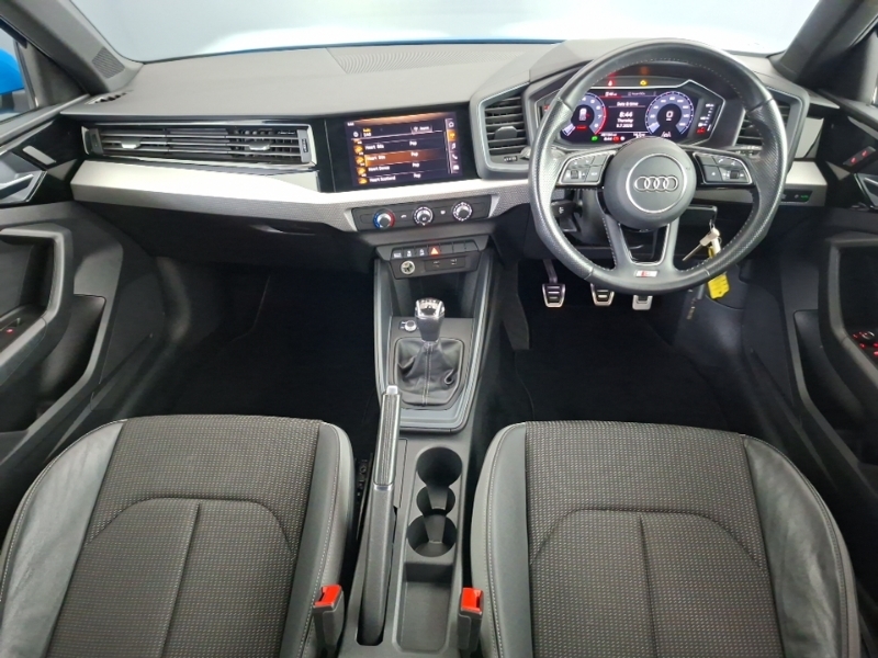Audi A1 30 Tfsi S Line CE20YAH Blue #3