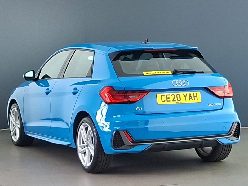 Audi A1 30 Tfsi S Line CE20YAH Blue #2