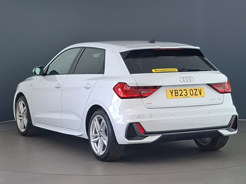 Audi A1 25 Tfsi S Line S Tronic YB23OZV White #2