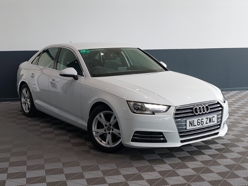 Audi A4 2.0 Tdi 190 Quattro S Line S Tronic White