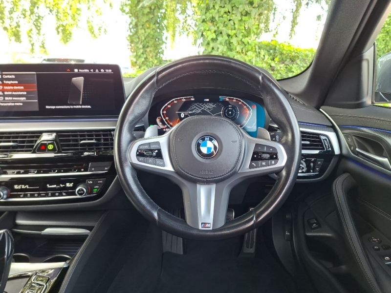 BMW 5 Series 2.0 520I Mht M Sport Steptronic Euro 6 Ss Grey #8