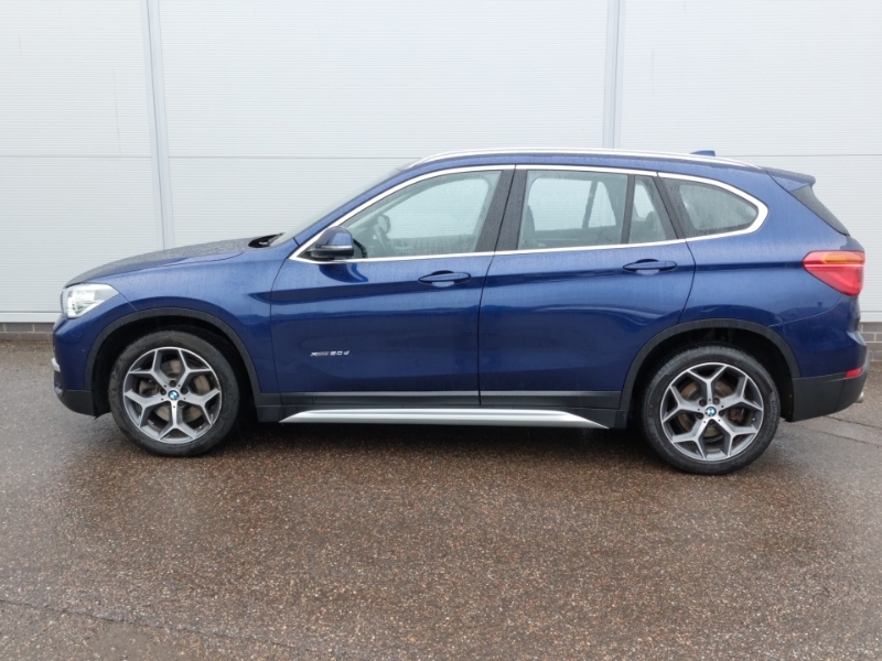 BMW X1 Xdrive 20D Xline Blue #4