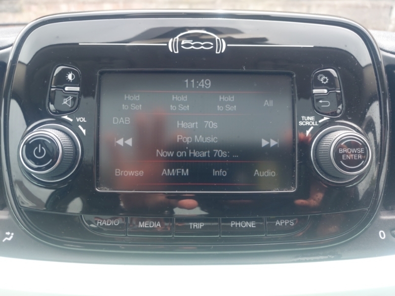 Fiat 500 1.2 Collezione Parking Sensors, Bluetooth Conn  #11