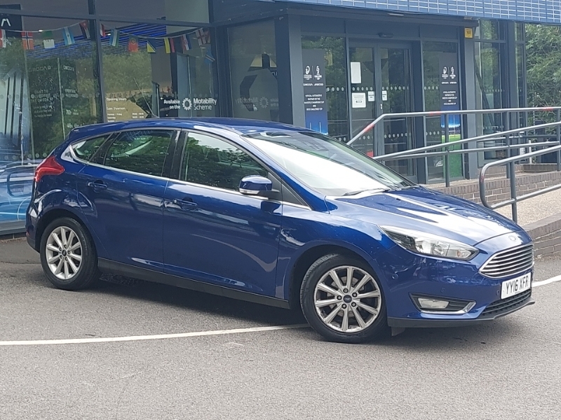 Ford Focus 1.5 Tdci Titanium Estate Euro 6 Blue #7
