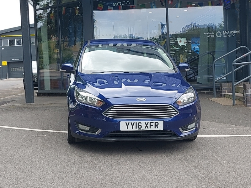 Ford Focus 1.5 Tdci Titanium Estate Euro 6 Blue #14