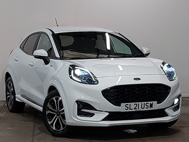 Ford Puma 1.0 Ecoboost Hybrid Mhev St-line White