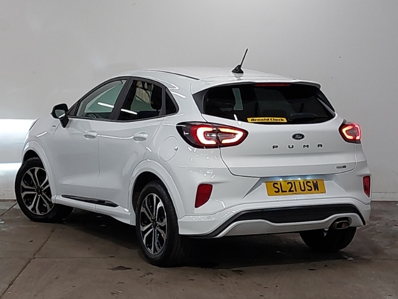 Ford Puma 1.0 Ecoboost Hybrid Mhev St-line SL21USW White #2