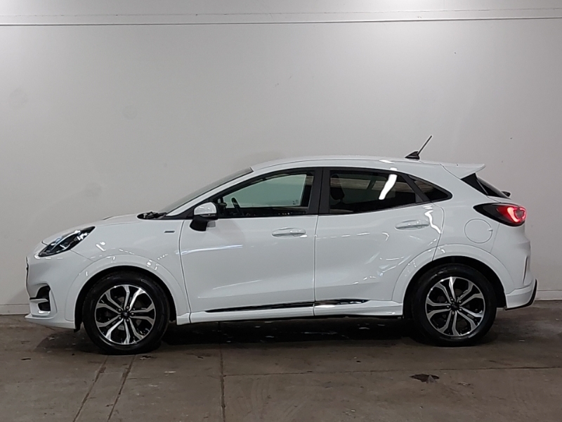 Ford Puma 1.0 Ecoboost Hybrid Mhev St-line SL21USW White #4
