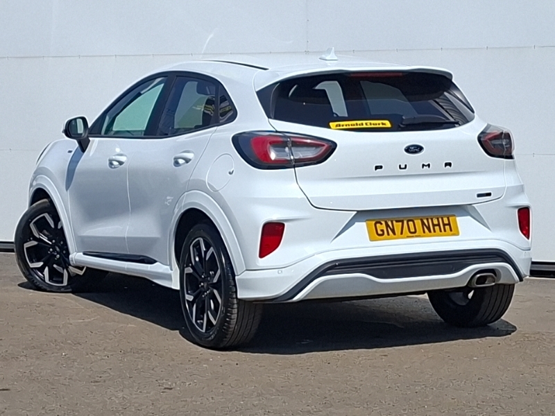 Ford Puma 1.0 Ecoboost Hybrid Mhev St-line X GN70NHH White #2
