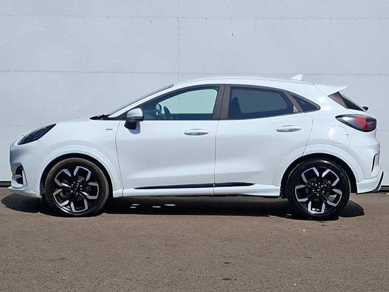 Ford Puma 1.0 Ecoboost Hybrid Mhev St-line X GN70NHH White #4