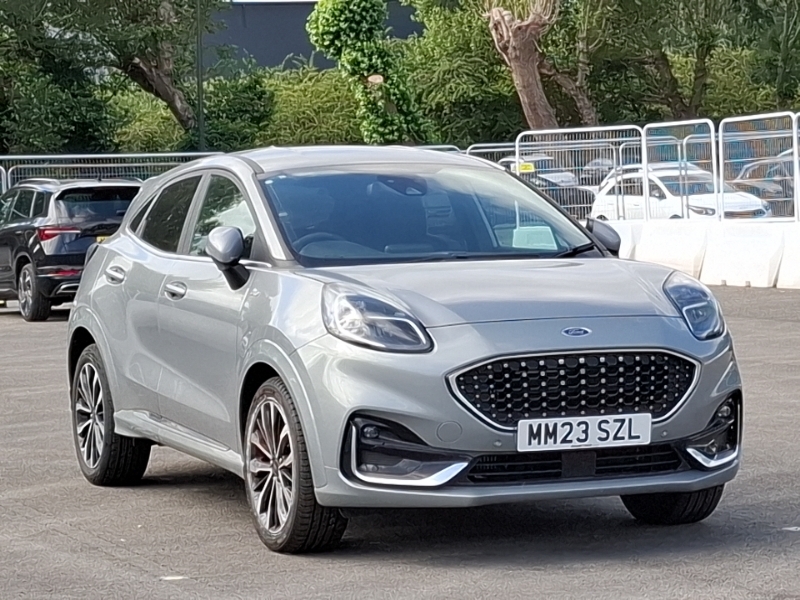 Ford Puma 1.0 Ecoboost Hybr Mhev 155 St-line Vignale Dct Silver