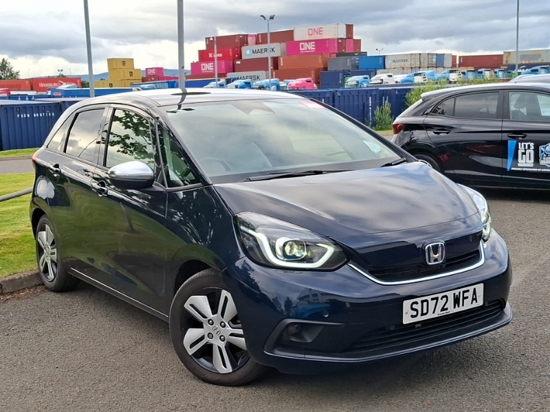 Honda Jazz 1.5 I-mmd Hybrid Ex Ecvt Blue