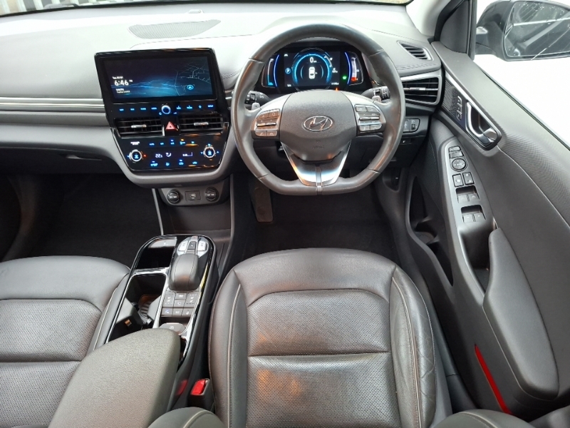 Hyundai Ioniq 1.6 Gdi Hybrid Premium Se Dct 2021 Blue #8