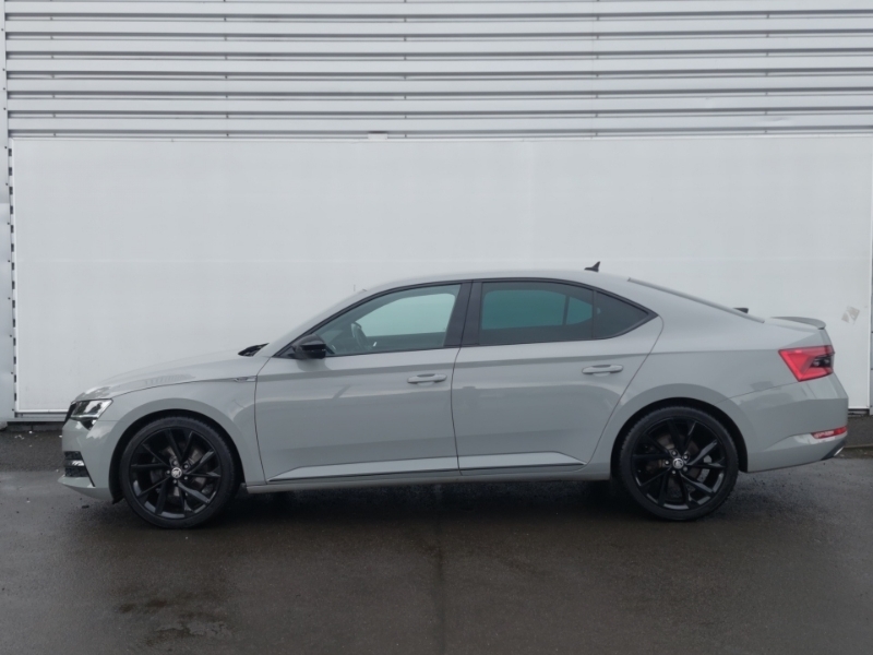 Skoda Superb 2.0 Tdi Cr Sport Line Plus Dsg Grey #4