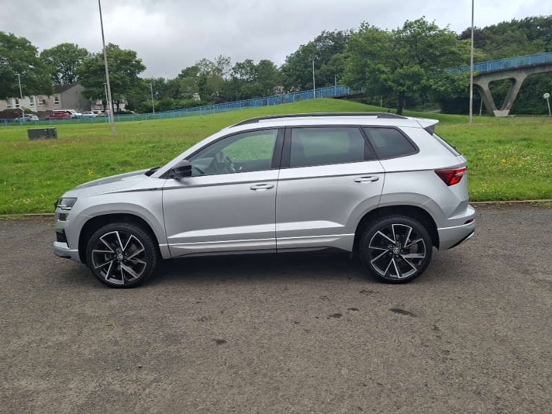 Skoda Karoq 1.5 Tsi Sportline Dsg Silver #4