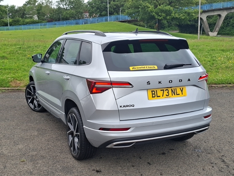 Skoda Karoq 1.5 Tsi Sportline Dsg Silver #2