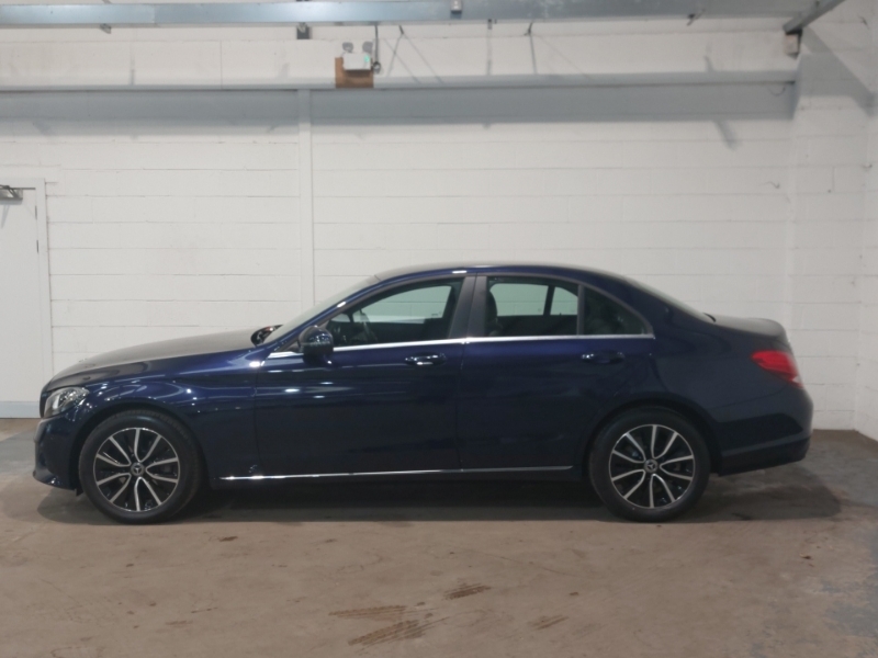 Mercedes-Benz C Class C200 Se 9G-tronic Blue #4