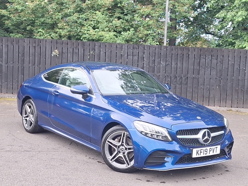 Mercedes-Benz C Class C180 Amg Line Blue