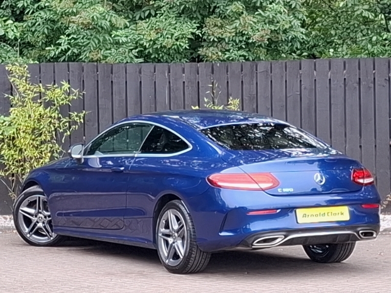 Mercedes-Benz C Class C180 Amg Line Blue #2