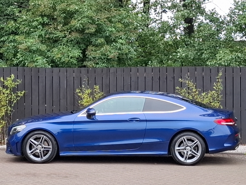 Mercedes-Benz C Class C180 Amg Line Blue #4