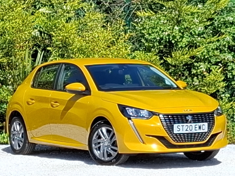 Peugeot 208 1.2 Puretech 100 Active Eat8 Yellow