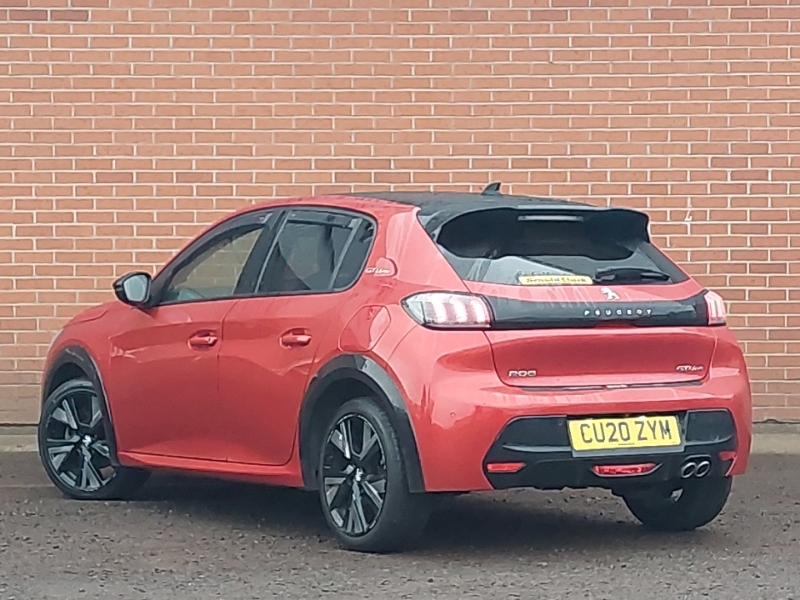 Peugeot 208 1.2 Puretech 130 Gt Line Eat8 Red #2