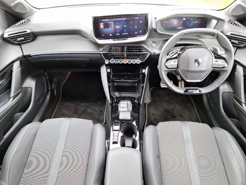 Peugeot 208 1.2 Hybrid 145 Gt E-dsc6 White #3